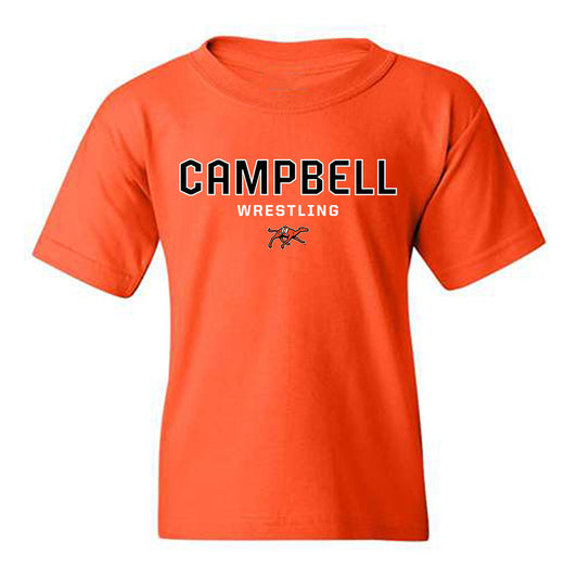 Campbell - NCAA Wrestling : Logan Heil - Classic Shersey Youth T-Shirt-0