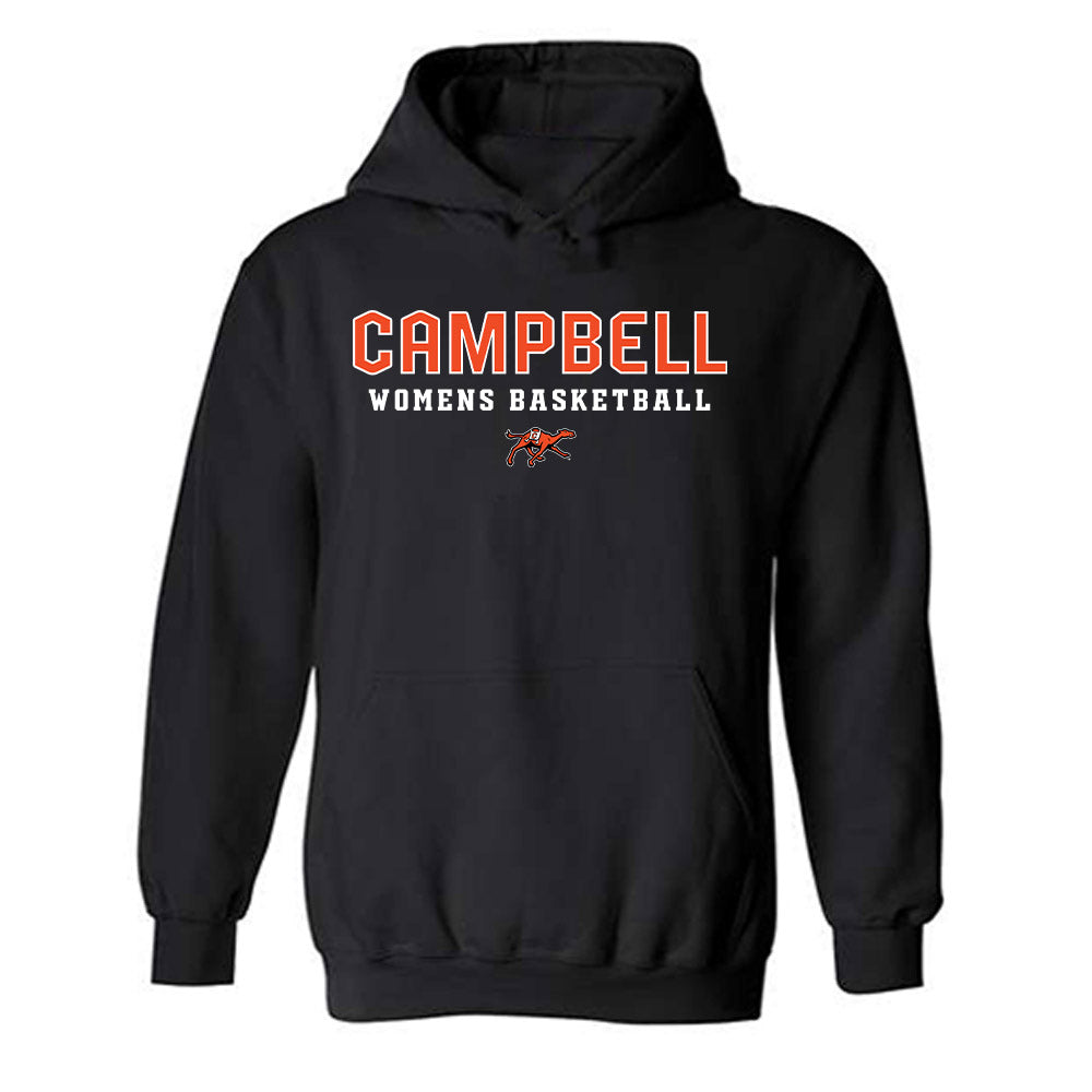 Campbell - NCAA Women's Basketball : Ashleigh Battle - Classic Shersey Hooded Sweatshirt-0