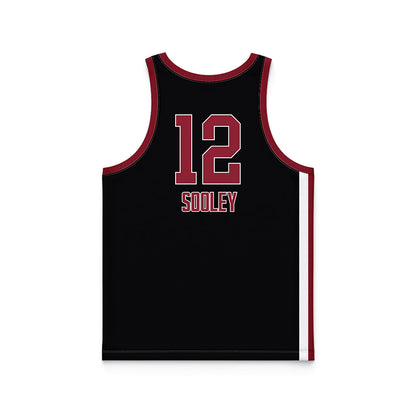 UMass - NCAA Women's Basketball : Kylie Sooley - Black Basketball Jersey-1