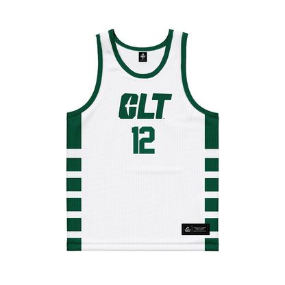 UNC Charlotte - NCAA Men's Basketball : Arden Conyers - White Basketball Jersey-0