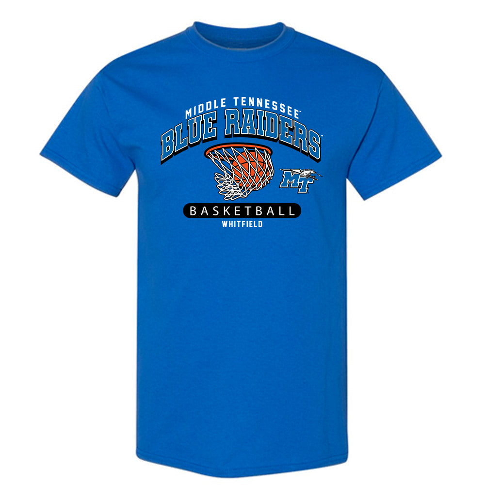 MTSU - NCAA Women's Basketball : Xaionna Whitfield - Fashion Shersey T-Shirt-0