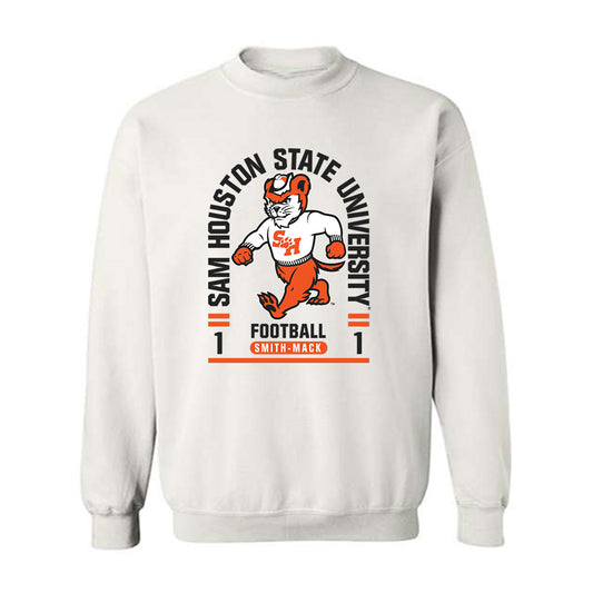SHSU - NCAA Football : Aviyon Smith-Mack - Classic Fashion Shersey Crewneck Sweatshirt-0