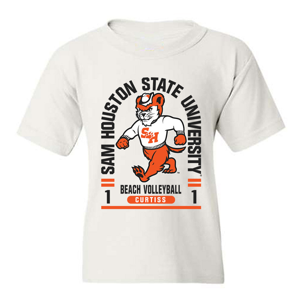 SHSU - NCAA Beach Volleyball : Norah Curtiss - Classic Fashion Shersey Youth T-Shirt-0