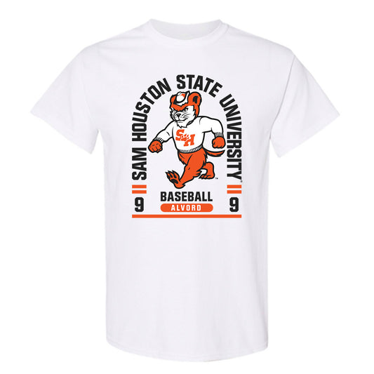 SHSU - NCAA Baseball : Hunter Alvord - Classic Fashion Shersey T-Shirt-0
