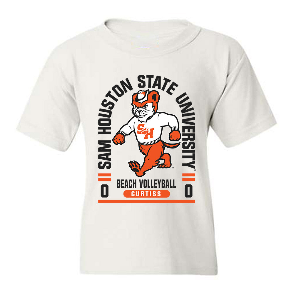 SHSU - NCAA Beach Volleyball : Norah Curtiss - Classic Fashion Shersey Youth T-Shirt-0