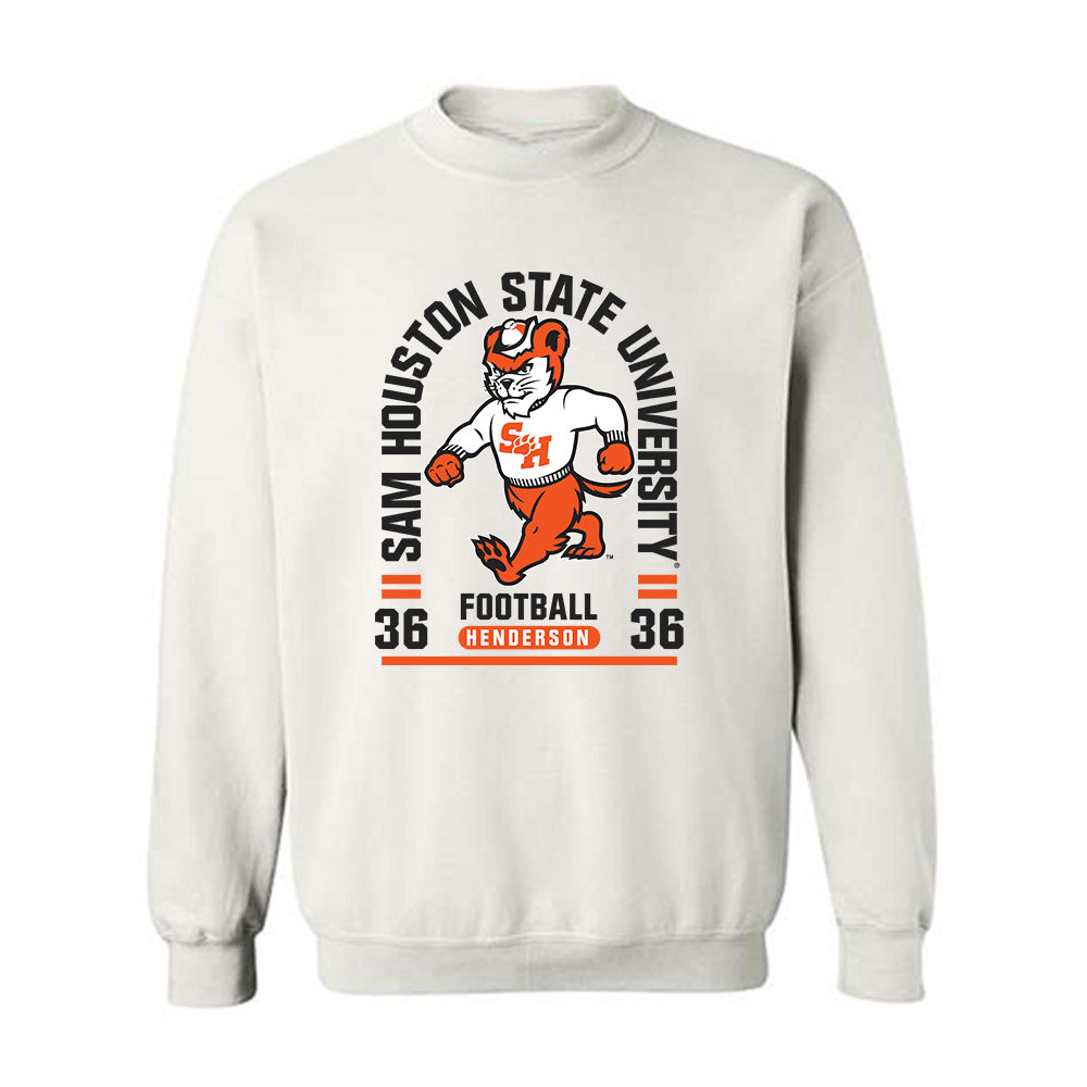 SHSU - NCAA Football : Octavius Henderson - Classic Fashion Shersey Crewneck Sweatshirt-0