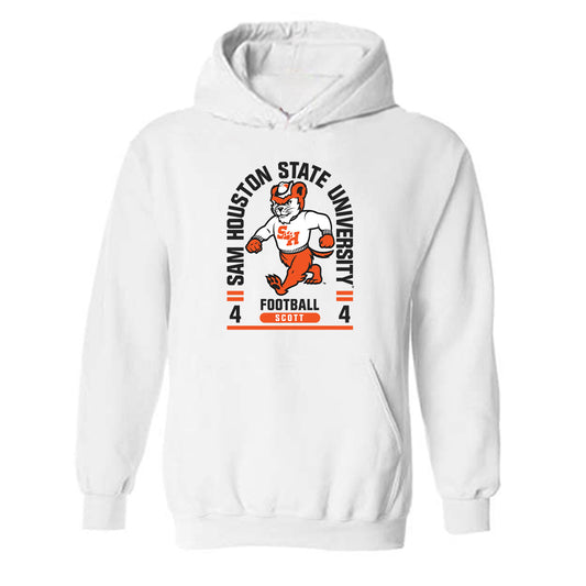 SHSU - NCAA Football : Jaidan Scott - Classic Fashion Shersey Hooded Sweatshirt-0