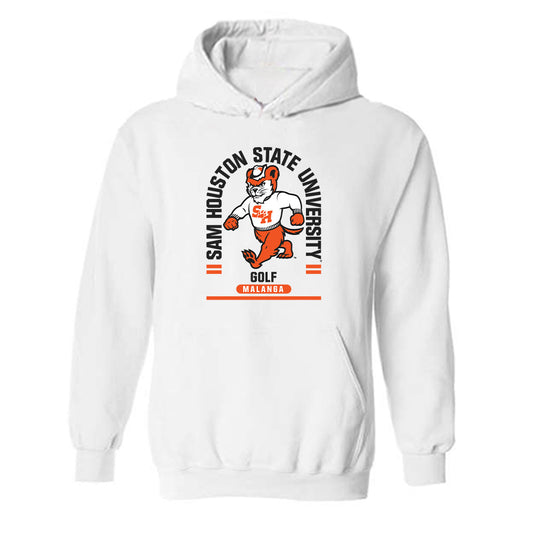 SHSU - NCAA Men's Golf : Alex Malanga - Classic Fashion Shersey Hooded Sweatshirt-0