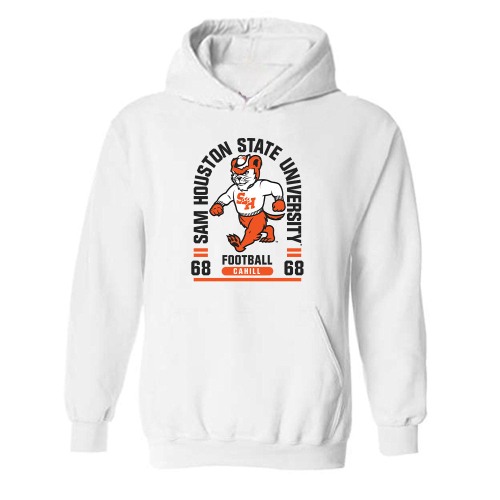 SHSU - NCAA Football : Logan Cahill - Classic Fashion Shersey Hooded Sweatshirt-0