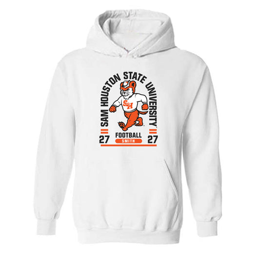 SHSU - NCAA Football : Lyric Smith - Classic Fashion Shersey Hooded Sweatshirt-0
