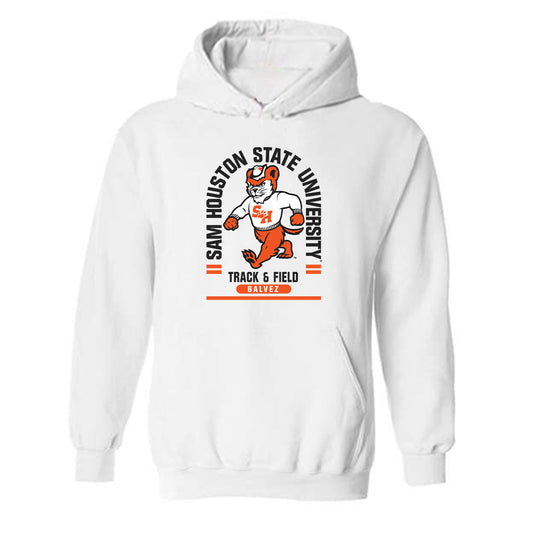 SHSU - NCAA Women's Track & Field : Alicia Galvez - Classic Fashion Shersey Hooded Sweatshirt-0
