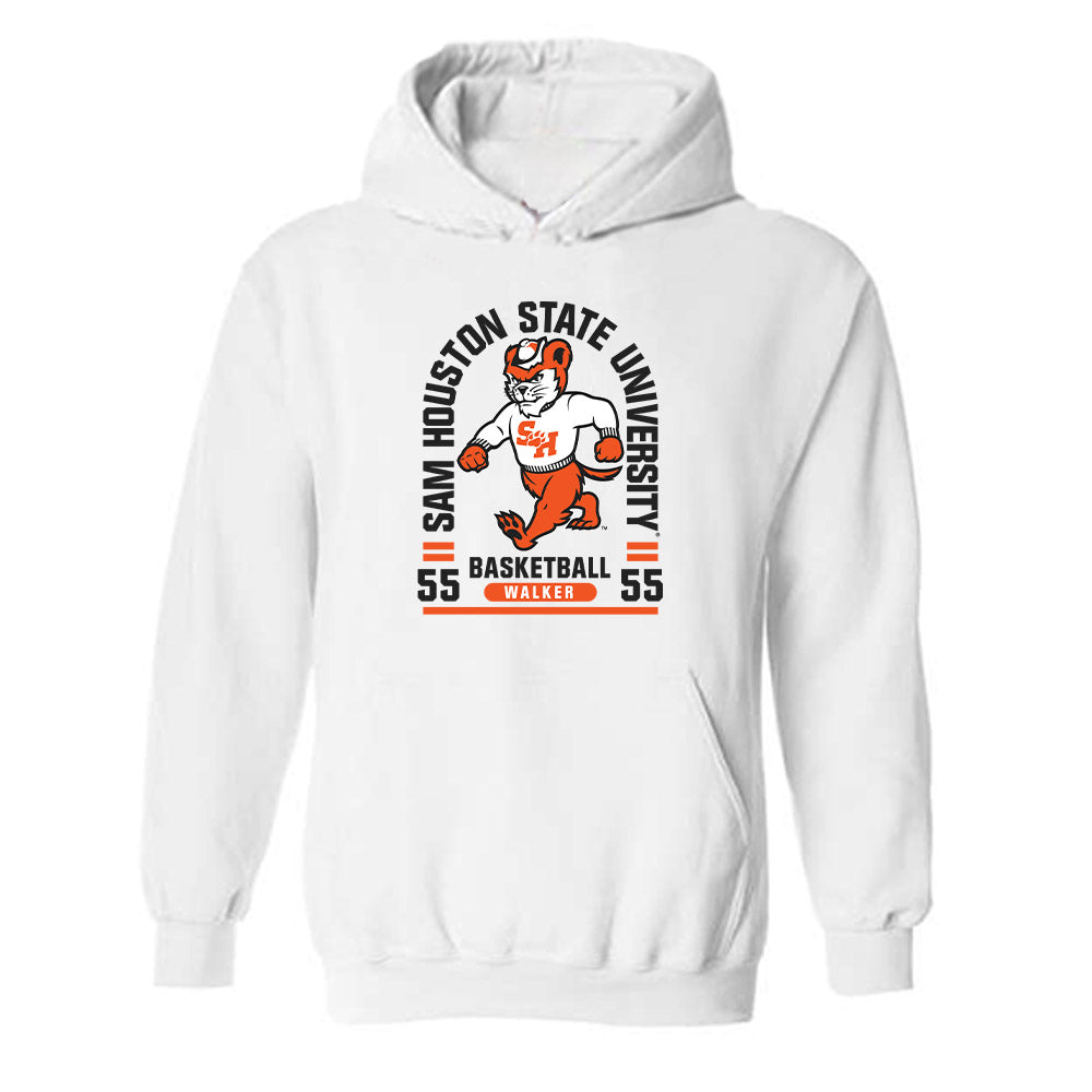 SHSU - NCAA Men's Basketball : jacob walker - Classic Fashion Shersey Hooded Sweatshirt-0