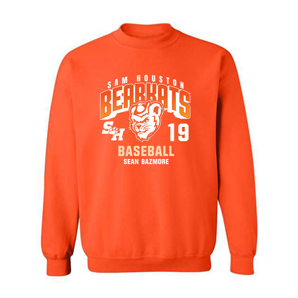 SHSU - NCAA Baseball : Sean Bazmore - Classic Fashion Shersey Crewneck Sweatshirt-0