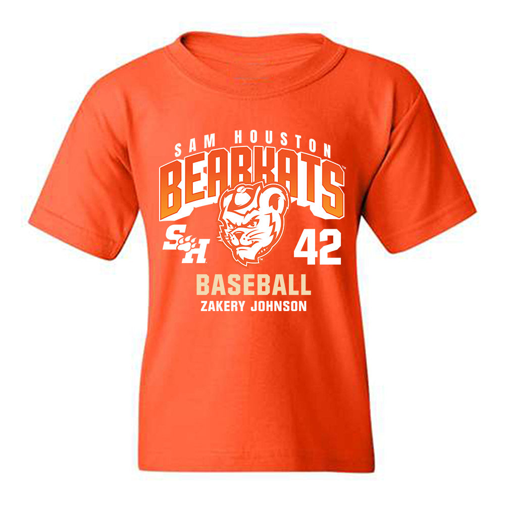 SHSU - NCAA Baseball : Zakery Johnson - Classic Fashion Shersey Youth T-Shirt-0