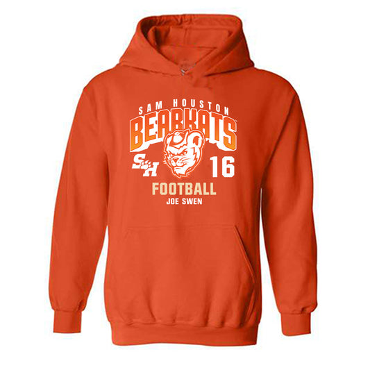 SHSU - NCAA Football : Joe Swen - Classic Fashion Shersey Hooded Sweatshirt-0