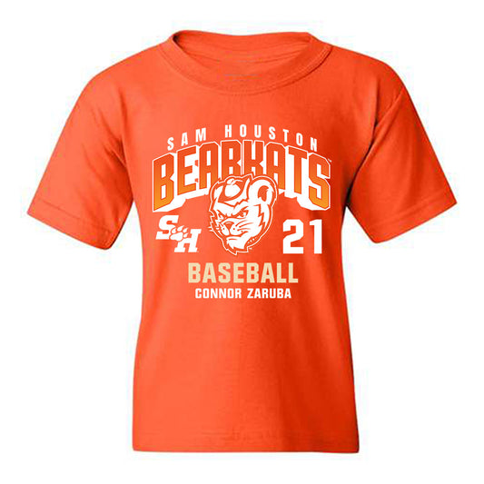 SHSU - NCAA Baseball : Connor Zaruba - Classic Fashion Shersey Youth T-Shirt-0