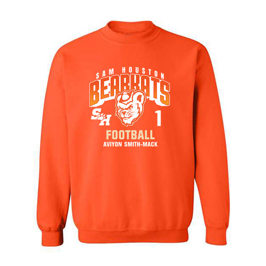 SHSU - NCAA Football : Aviyon Smith-Mack - Classic Fashion Shersey Crewneck Sweatshirt-0