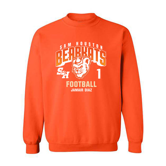 SHSU - NCAA Football : JaMair Diaz - Classic Fashion Shersey Crewneck Sweatshirt-0
