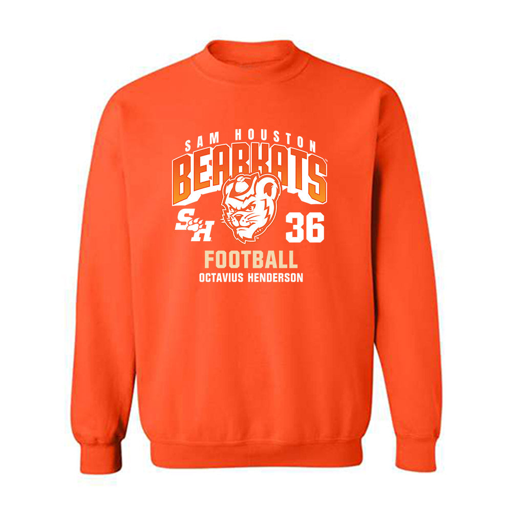 SHSU - NCAA Football : Octavius Henderson - Classic Fashion Shersey Crewneck Sweatshirt-0