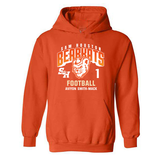 SHSU - NCAA Football : Aviyon Smith-Mack - Classic Fashion Shersey Hooded Sweatshirt-0
