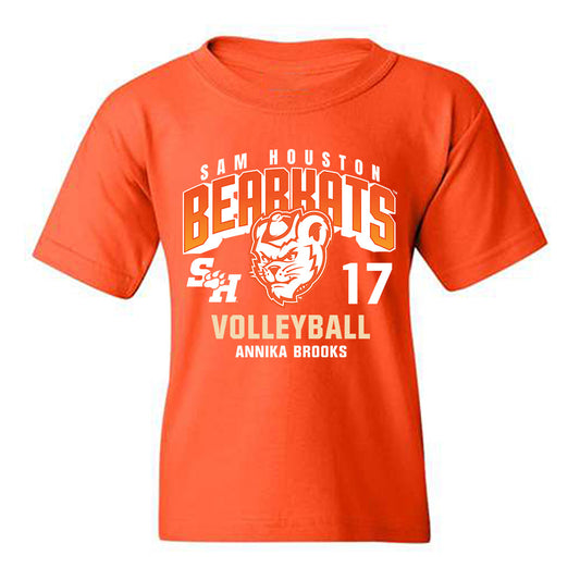 SHSU - NCAA Women's Volleyball : Annika Brooks - Classic Fashion Shersey Youth T-Shirt-0
