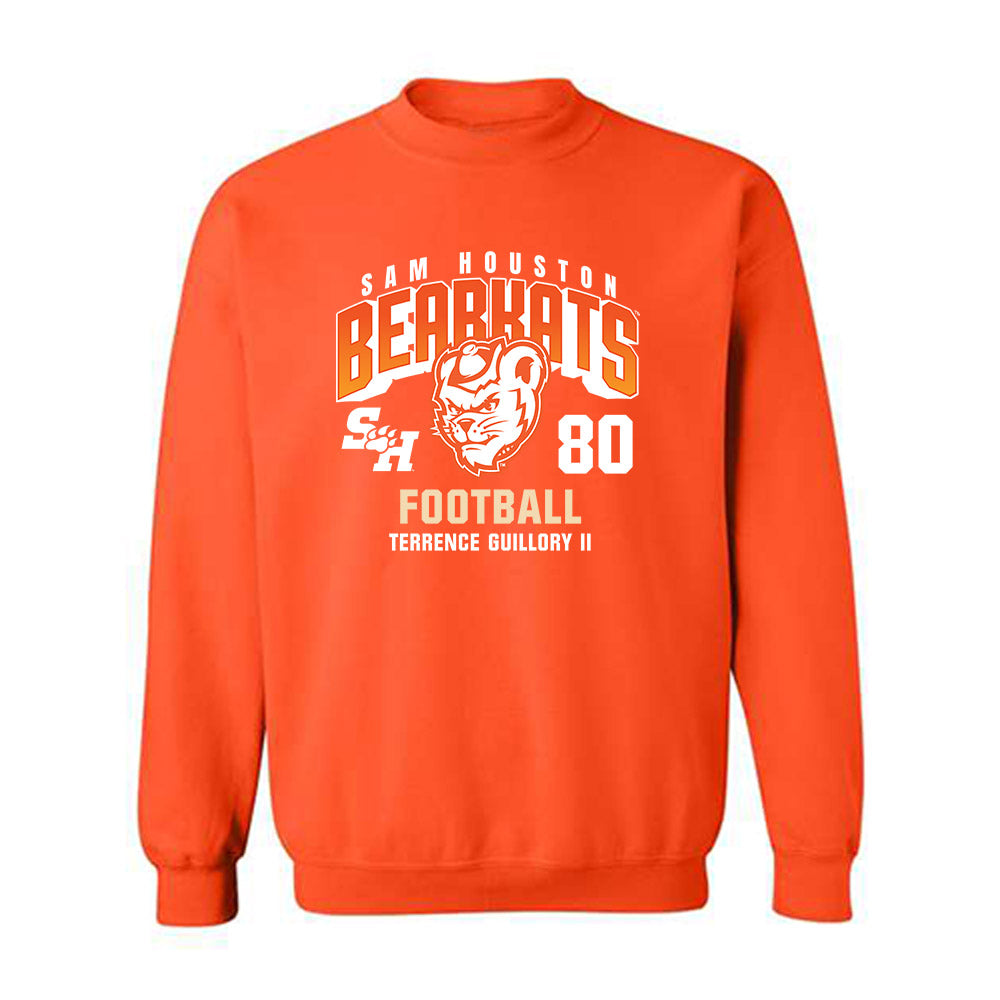 SHSU - NCAA Football : Terrence Guillory II - Classic Fashion Shersey Crewneck Sweatshirt-0
