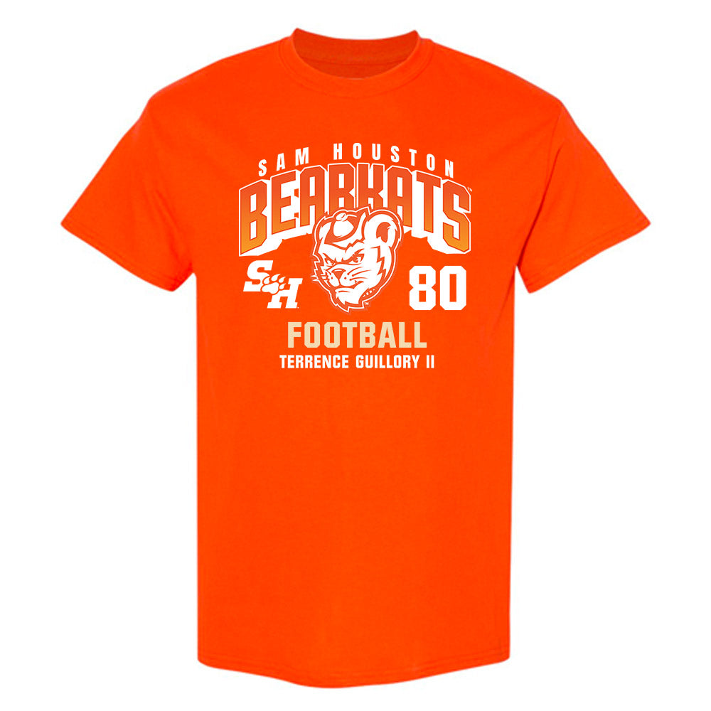 SHSU - NCAA Football : Terrence Guillory II - Classic Fashion Shersey T-Shirt-0