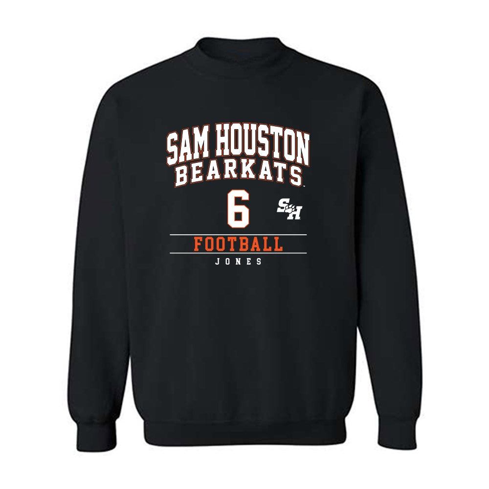 SHSU - NCAA Football : Jaylon Jones - Classic Fashion Shersey Crewneck Sweatshirt-0