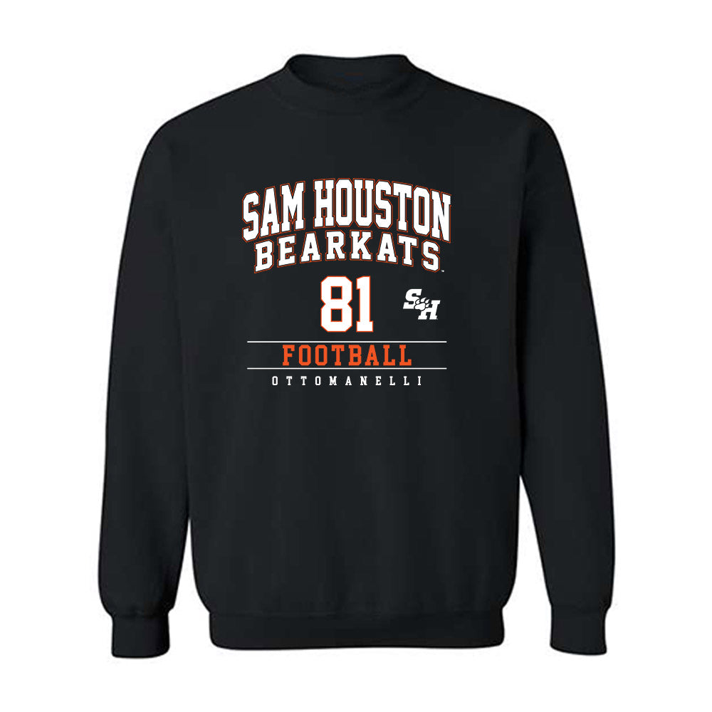 SHSU - NCAA Football : Nico Ottomanelli - Classic Fashion Shersey Crewneck Sweatshirt-0