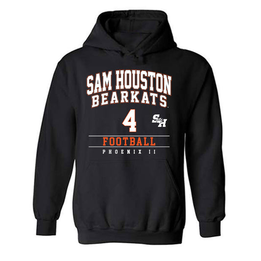 SHSU - NCAA Football : Michael Phoenix II - Classic Fashion Shersey Hooded Sweatshirt-0