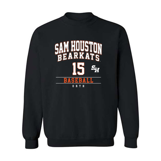 SHSU - NCAA Baseball : Kirby Orth - Classic Fashion Shersey Crewneck Sweatshirt-0