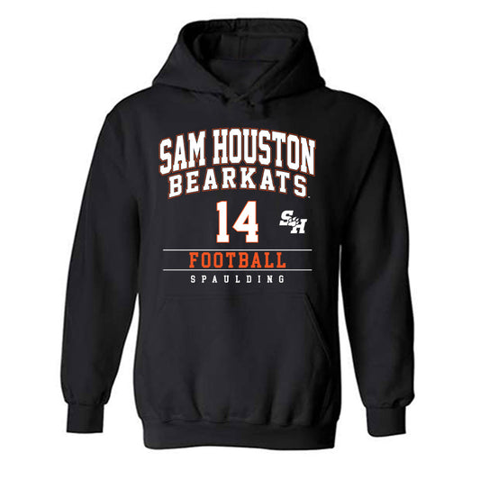 SHSU - NCAA Football : Bryen Spaulding - Classic Fashion Shersey Hooded Sweatshirt-0