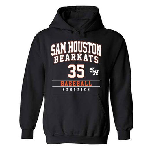 SHSU - NCAA Baseball : Noah Kendrick - Classic Fashion Shersey Hooded Sweatshirt-0