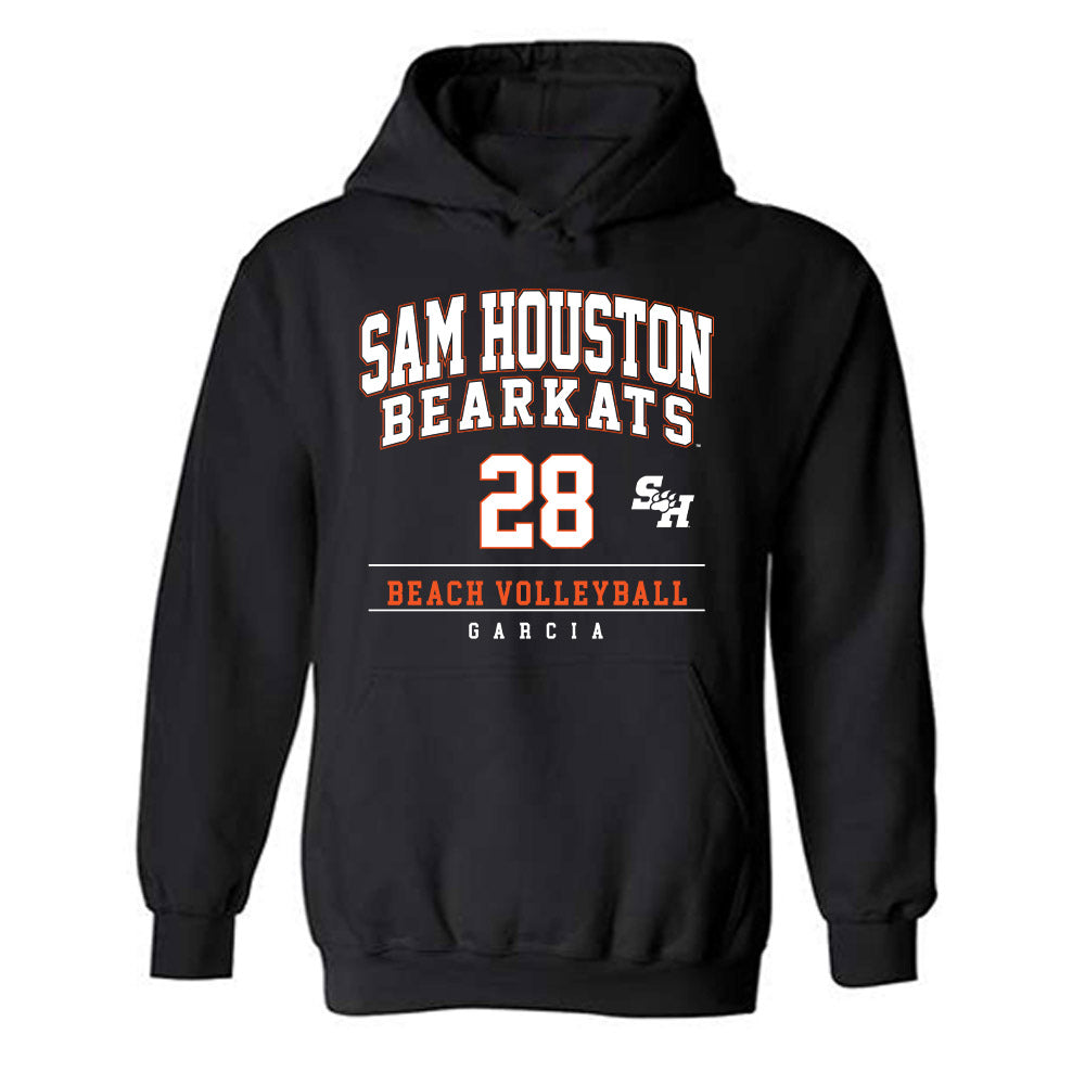 SHSU - NCAA Beach Volleyball : Katrina Garcia - Classic Fashion Shersey Hooded Sweatshirt-0