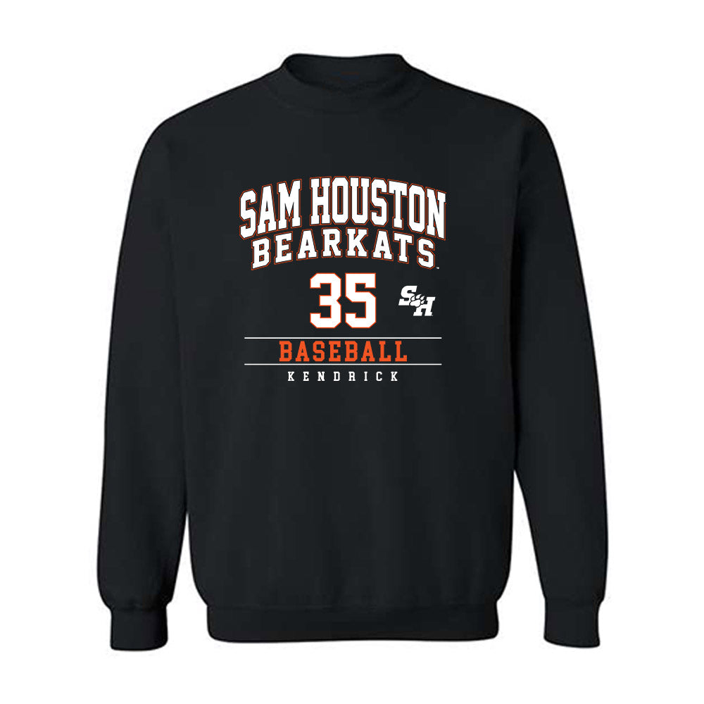SHSU - NCAA Baseball : Noah Kendrick - Classic Fashion Shersey Crewneck Sweatshirt-0