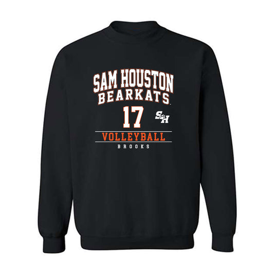 SHSU - NCAA Women's Volleyball : Annika Brooks - Classic Fashion Shersey Crewneck Sweatshirt-0