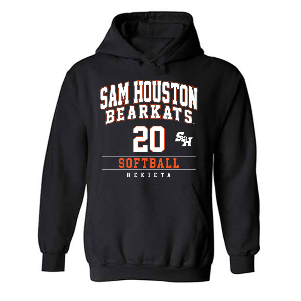 SHSU - NCAA Softball : Emma Rekieta - Classic Fashion Shersey Hooded Sweatshirt-0
