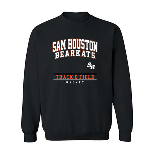 SHSU - NCAA Women's Track & Field : Alicia Galvez - Classic Fashion Shersey Crewneck Sweatshirt-0