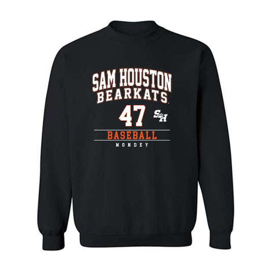 SHSU - NCAA Baseball : Connor Mondey - Classic Fashion Shersey Crewneck Sweatshirt-0