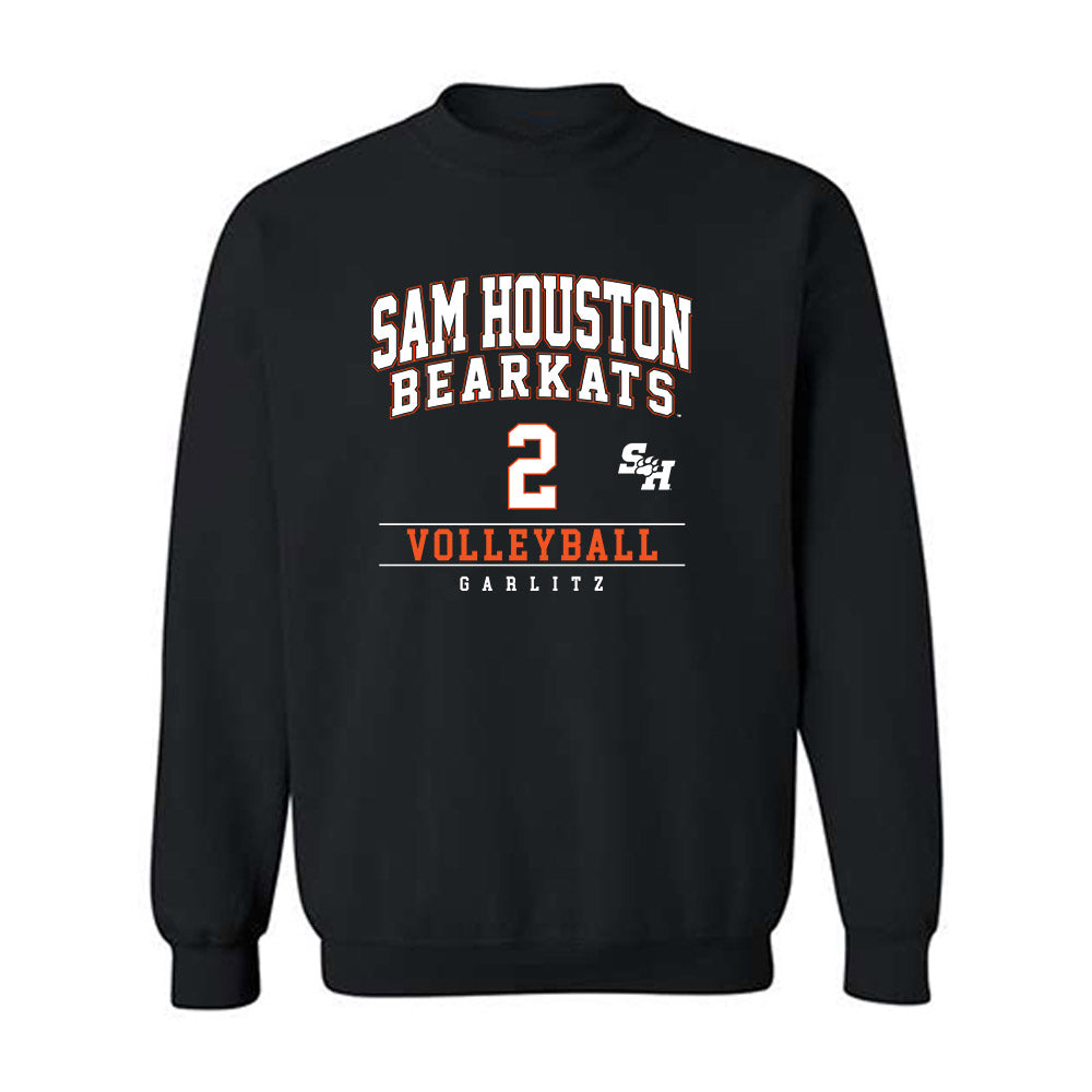 SHSU - NCAA Women's Volleyball : Brenlin Garlitz - Classic Fashion Shersey Crewneck Sweatshirt-0