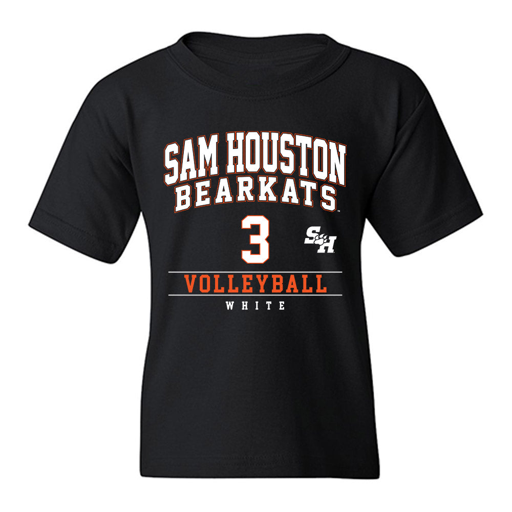 SHSU - NCAA Women's Volleyball : Shaelin White - Classic Fashion Shersey Youth T-Shirt-0