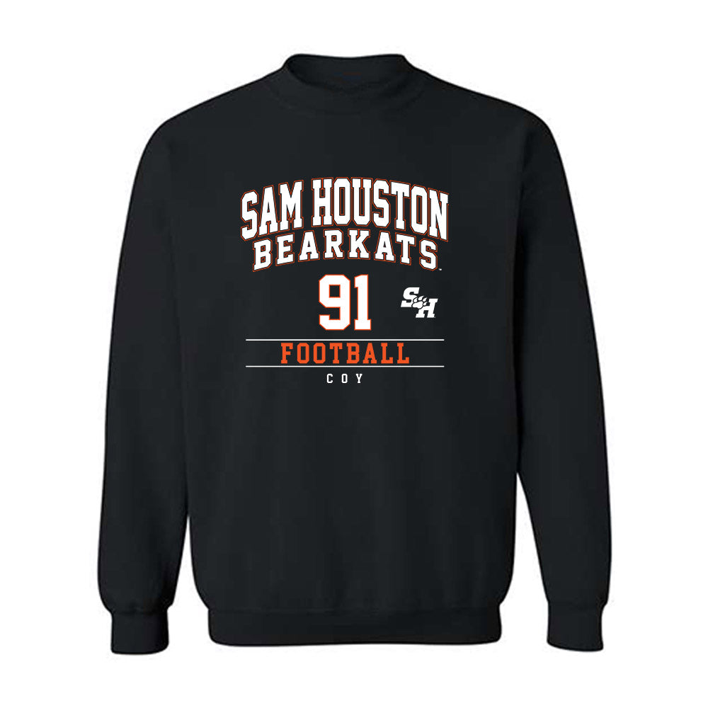 SHSU - NCAA Football : Caius Coy - Classic Fashion Shersey Crewneck Sweatshirt-0
