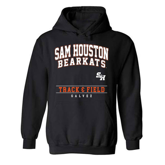 SHSU - NCAA Women's Track & Field : Alicia Galvez - Classic Fashion Shersey Hooded Sweatshirt-0