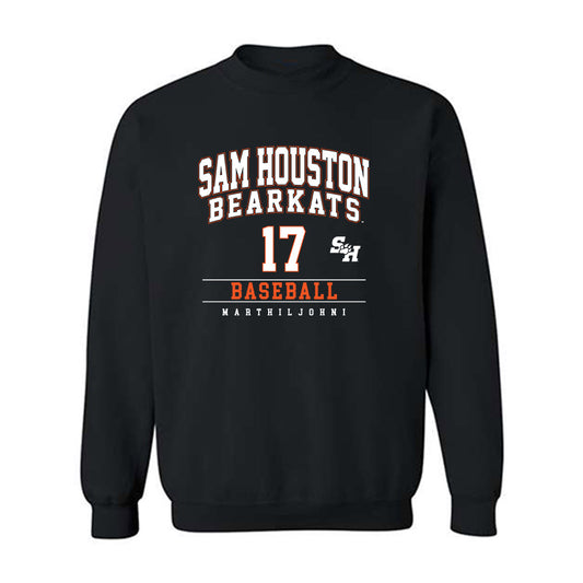 SHSU - NCAA Baseball : Cole Marthiljohni - Classic Fashion Shersey Crewneck Sweatshirt-0