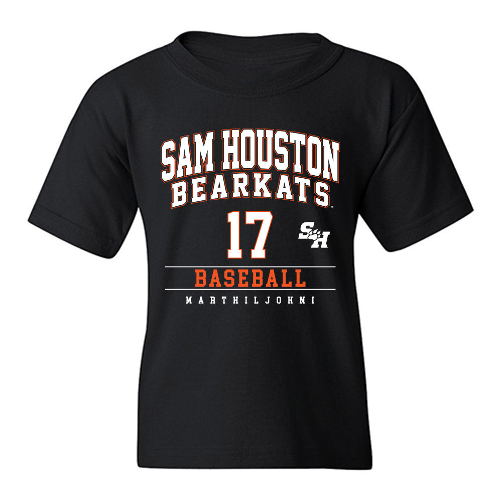SHSU - NCAA Baseball : Cole Marthiljohni - Classic Fashion Shersey Youth T-Shirt-0
