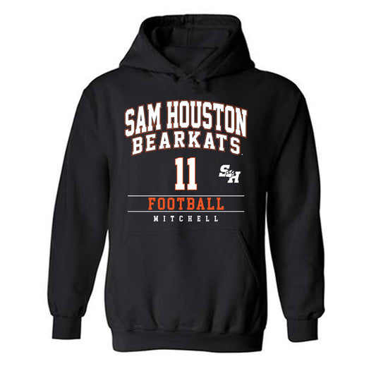 SHSU - NCAA Football : Kaleb Mitchell - Classic Fashion Shersey Hooded Sweatshirt-0