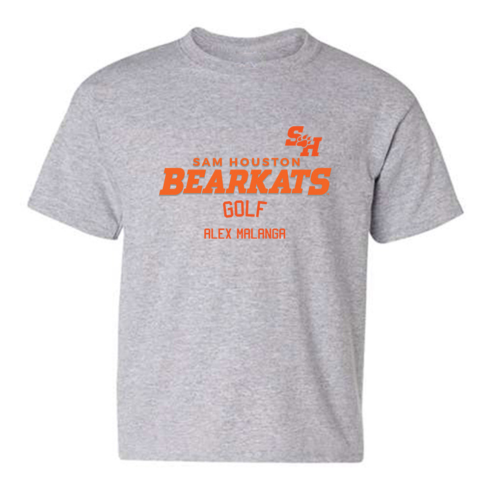 SHSU - NCAA Men's Golf : Alex Malanga - Classic Fashion Shersey Youth T-Shirt-0