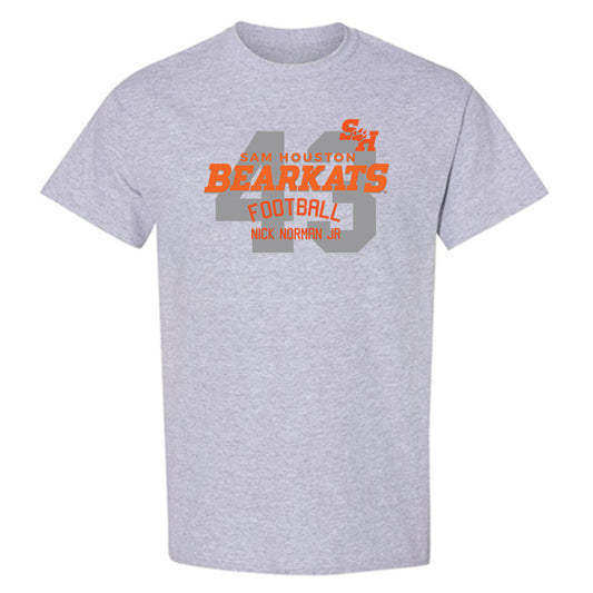 SHSU - NCAA Football : Nick Norman Jr - Classic Fashion Shersey T-Shirt-0