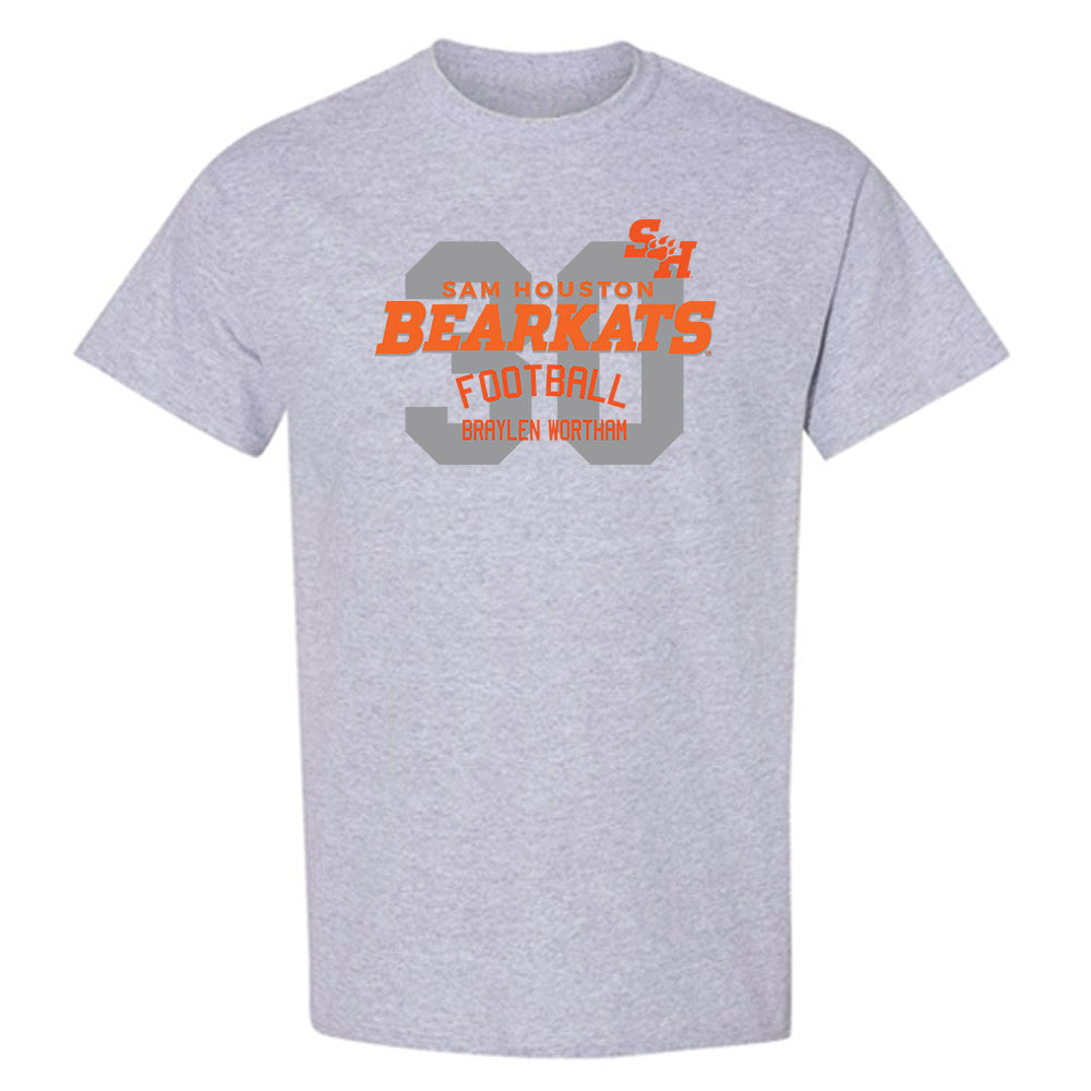 SHSU - NCAA Football : Braylen Wortham - Classic Fashion Shersey T-Shirt-0