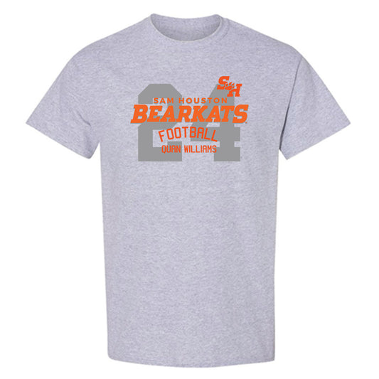 SHSU - NCAA Football : Quan Williams - Classic Fashion Shersey T-Shirt-0